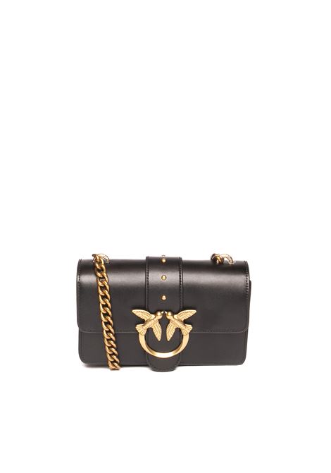 Black/gold Mini Love Bag One Simply PINKO | 100059-A0F1ONEMINI-Z99Q